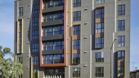Exterior of The Valiant